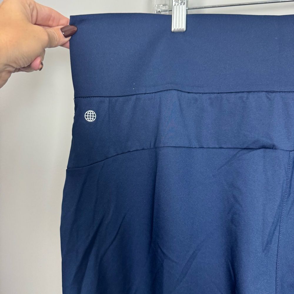 ADIDAS | NEW Plus Size Tapered Leg Golf Pants Navy Blue Women’s Size 2X-Large - Picture 8 of 12